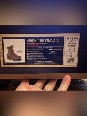 Irish setters steel toe work boots